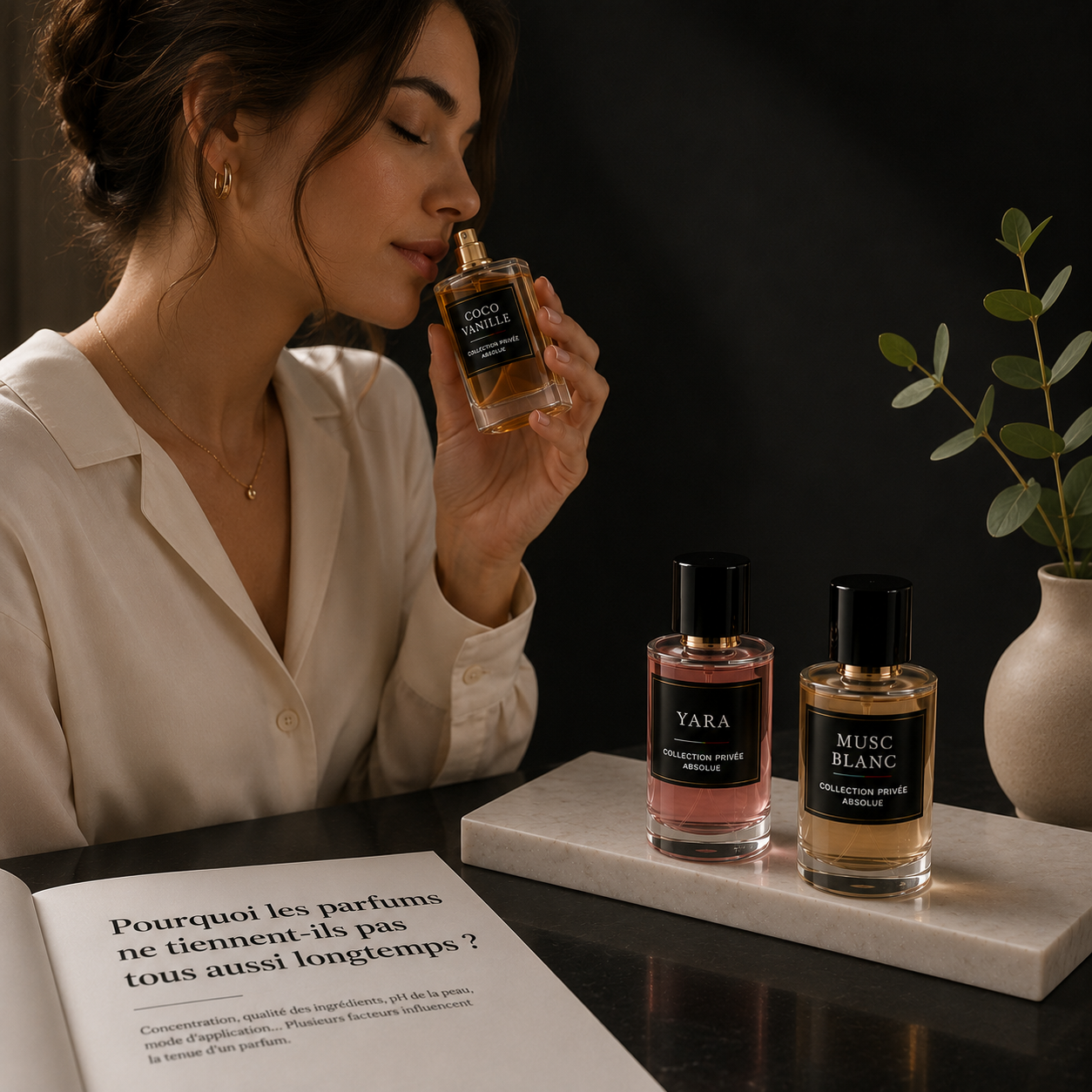 Pourquoi les parfums ne tiennent-ils pas tous aussi longtemps ?